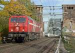 DE13 der HGK kommt Lz von der K�lner S�dbr�cke am 29.10.2010
