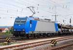 185 521-2, HGK, aufgenommen am 29.06.10, bei der Durchfahrt durch Treuchtlingen.