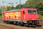 185 586-5  Heizprofi  der HGK Lz in K�ln West am 05.07.2011