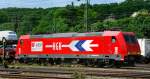 185 589-9, HGK, MEV, aufgenommen am 15.06.12 in Treuchtlingen.