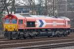 Die DE 671 in K�ln West am 21,01,10