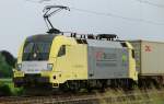 ES 64 U2-006, TX-Logistik, aufgenommen am 10.06.10, bei der Durchfahrt durch Gersthofen.