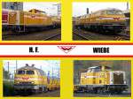 Habe hier mal eine Collage �ber die Gleisbaufirma Wiebe gebastelt :    zu sehen sind : 211 015-3 / V320 001-1 / 216 122-2 / 212 192-9 , aufgenommen in Duisburg Hbf , K�ln Gremberg und K�ln Porz Wahn  