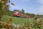 Die S6 in Essen Werden am 17.04.2014