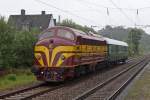 Die CFL 1604 und Wagen in Igel am 20,06,11