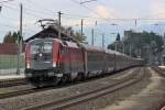 Die 1116 207 in Brixlegg am 31,07,11