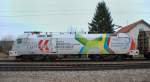 116 130-6, Frontrunner in der vollen Seitenansicht.