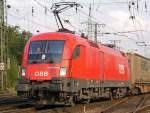 1116 191-6 bei der ungewohnten Ausfahrt aus den Gbf Gremberg am 12.08.2010 (vermutl.