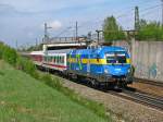 Der Schweden Taurus, der �BB 116 029 ist auf den Weg nach Rosenheim.