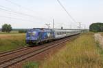 Die 370 010 in Pillgram am 20,08,12