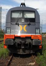 242.516 (182 516)  Ferdinand  der Hectorrail in Krefeld Hbf am 17.07.2011