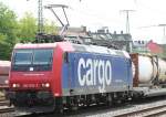 Die 482-026-2 hier bei der Durchfahrt in K�ln West am 04.07.09 !